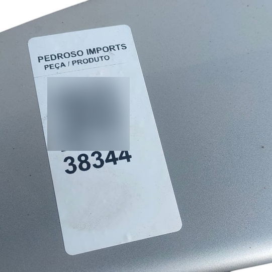 Tampa Traseira Porta Malas Vw Touareg 2011(detalhe) Prateado