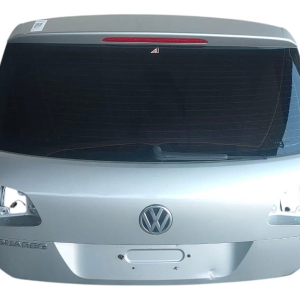 Tampa Traseira Porta Malas Vw Touareg 2011(detalhe) Prateado