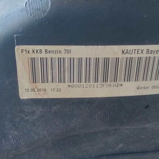 Reservatório Tanque Combustível Bmw 530 2.0 2016 Preto