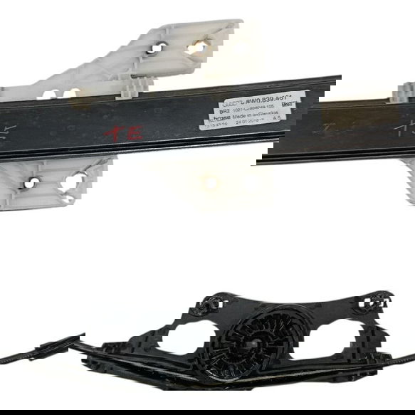 Máquina Vidro Porta Traseira Esquerda Audi A4 B9 2018 Preto