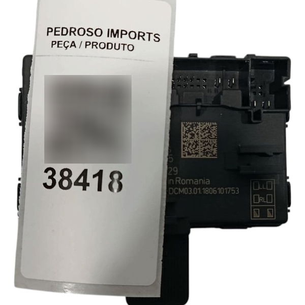 Módulo Porta Traseira Esquerda Audi A4 B9 2018 Preto