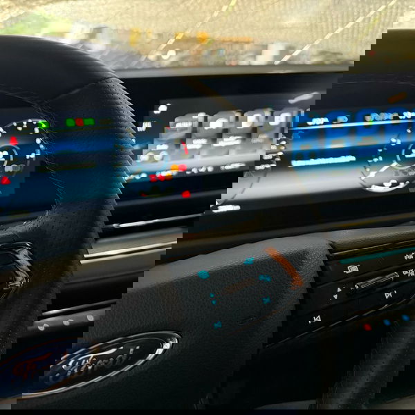 Painel Velocímetro Tela Multimídia Ford Territory 1.5 2025 Preto