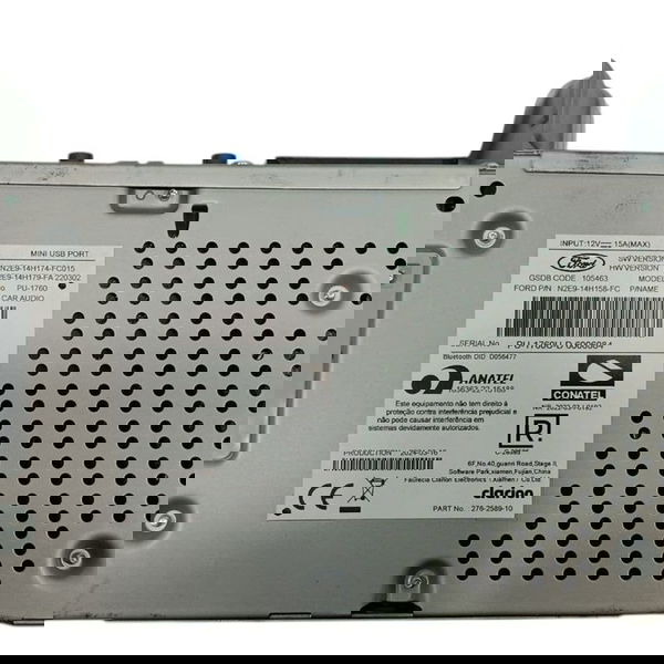 Módulo Drive Multimídia Ford Territory 1.5 2025 Cinza