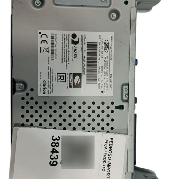 Módulo Drive Multimídia Ford Territory 1.5 2025 Cinza