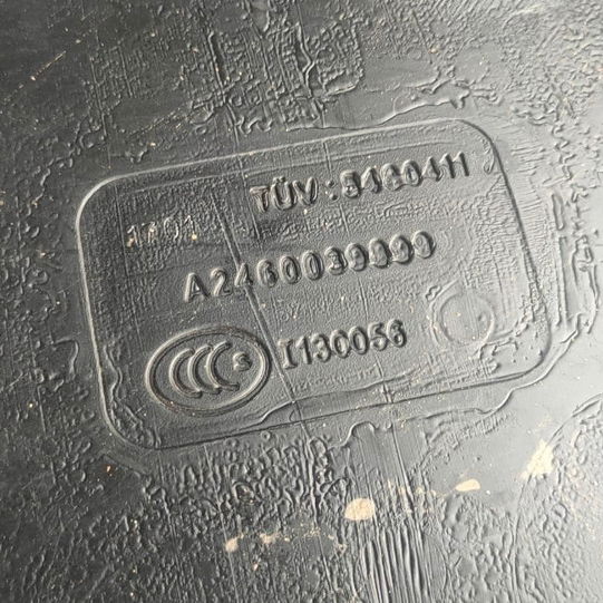 Reservatório Tanque Combustível Mercedes A200 2016 Preto