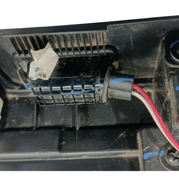 Suporte Luz Placa C/luz Ford Territory 1.5 2025 Preto