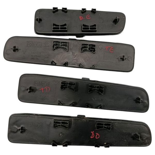 Kit Borracha Tapetinho Moldura Porta Ford Territory 1.5 2025 Preto