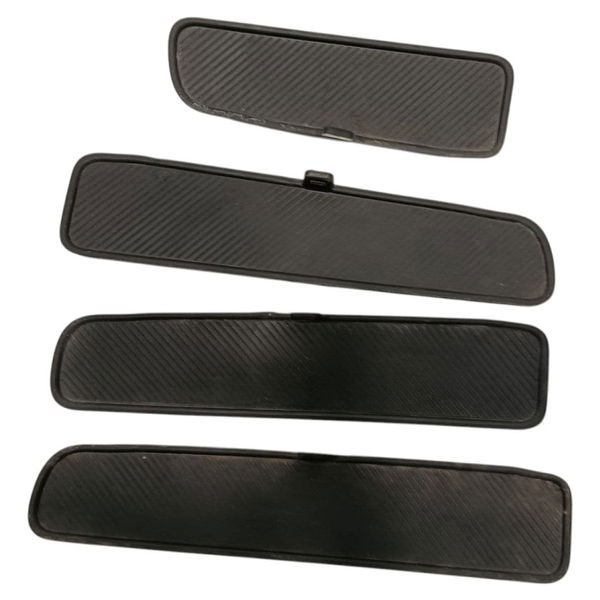 Kit Borracha Tapetinho Moldura Porta Ford Territory 1.5 2025 Preto