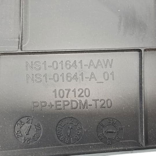 Acabamento Tampa Console Direito Ford Territory 1.5 2025 Preto