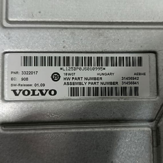 Módulo Som Harman/kardon Volvo Xc40 2018 2.0 Preto