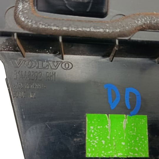 Moldura Black Piano Porta Dianteira Direita Volvo Xc40 2018 Preto