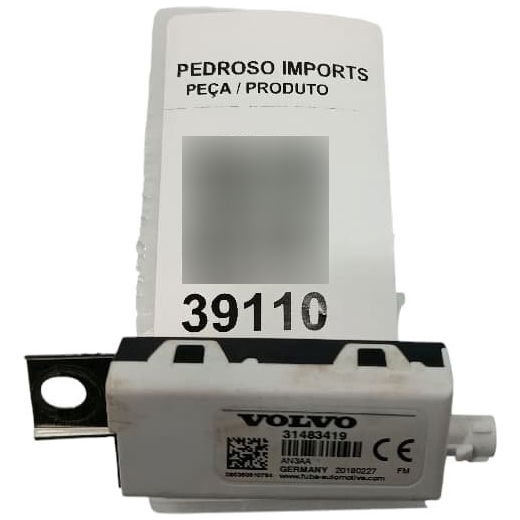 Amplificador Antena Volvo Xc40 2018 2.0 Preto