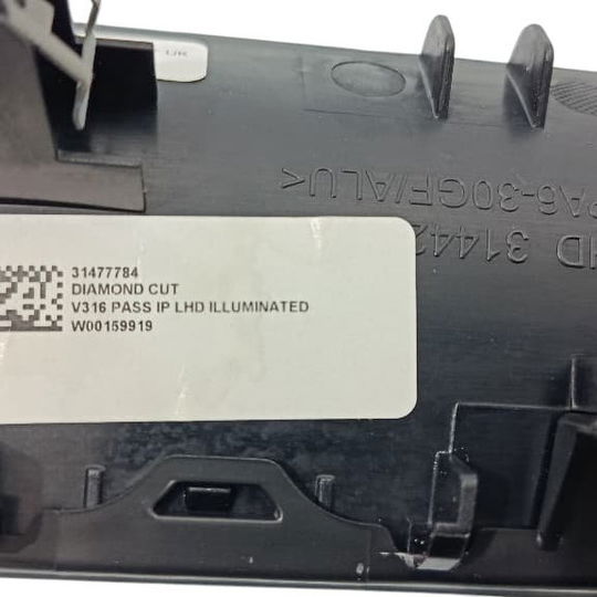 Acabamento Painel Volvo Xc40 2018 2.0 Cinza-escuro