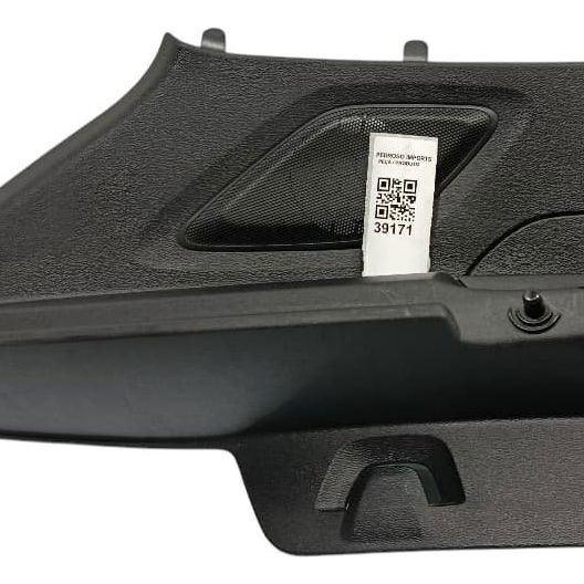 Suporte Tampão Bagagito Esquerdo Volvo Xc40 2018 2.0 Preto