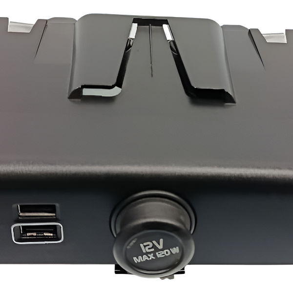 Moldura Com Tomada 12v Volvo Xc40 2018 2.0 - Preto