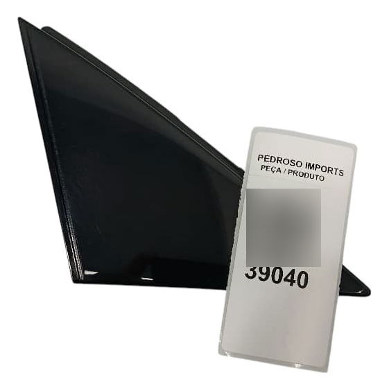 Moldura Canto Retrovisor Dianteiro Esquerdo Volvo Xc40 2018 Preto