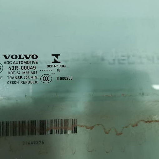 Vidro Porta Dianteira Direita Volvo Xc40 2018 2.0