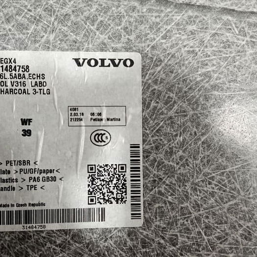 Tampão Assoalho Porta Malas Volvo Xc40 2018 2.0