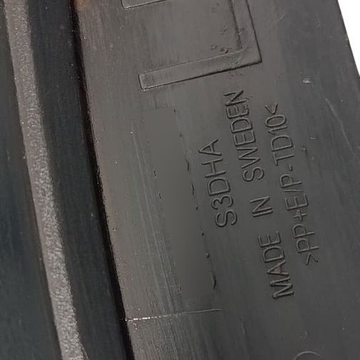 Friso Moldura Dianteira Esquerda Volvo Xc40 2.0 2018 - Preto