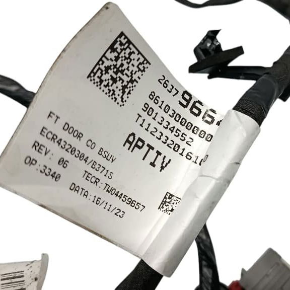 Chicote Porta Dianteira Direita Chevrolet Tracker 1.2 2023