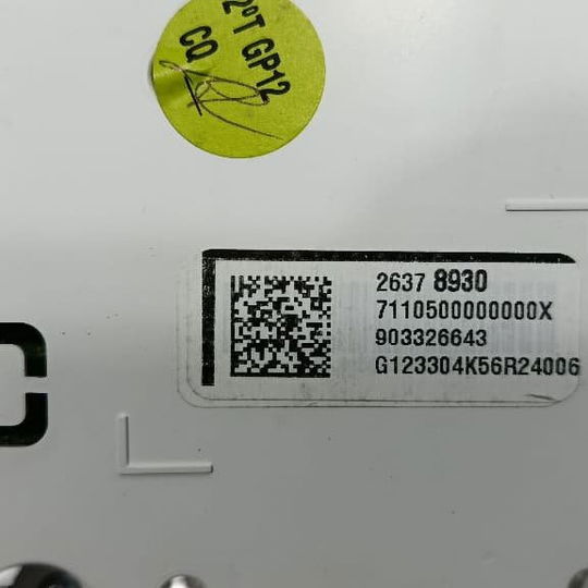 Painel Instrumentos Velocidade Chevrolet Tracker 1.2 2023 Preto