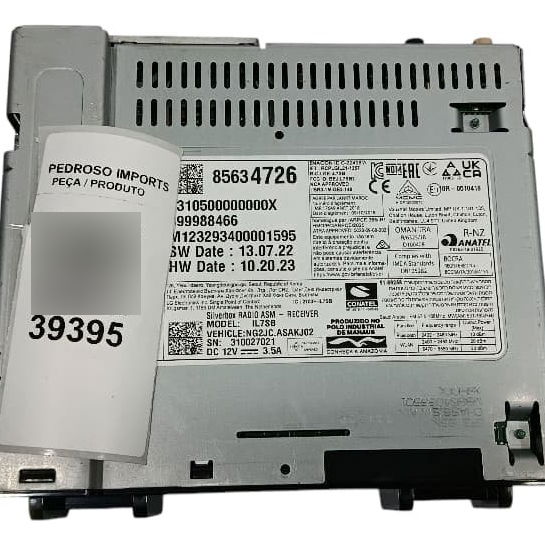 Módulo Multimidia Mylink Chevrolet Tracker 1.2 2023