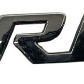 Emblema Turbo Chevrolet Tracker 1.2 2023 Prateado