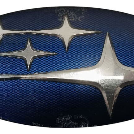 Emblema Dianteiro Subaru Forester 2011(detalhes) Azul-escuro