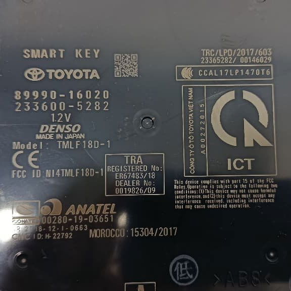 Módulo Bcm Corolla Cross Hybrid 23/24