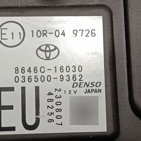 Câmera Frontal Parabrisa Corolla Cross Hybrid 23/24