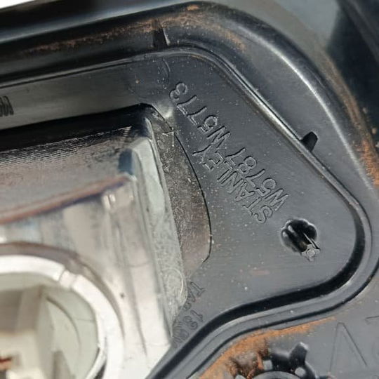 Lanterna Traseira Direita Mala Corolla Cross Hybrid 23/24 Vermelho Direito/passageiro