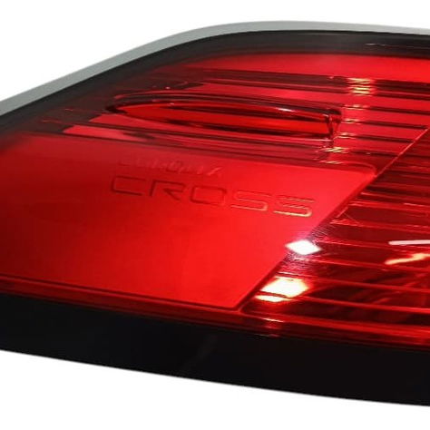 Lanterna Traseira Esquerda Corolla Cross Hybrid 23/24 Vermelho Esquerdo/motorista