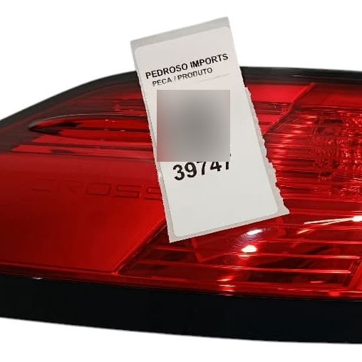 Lanterna Traseira Esquerda Corolla Cross Hybrid 23/24 Vermelho Esquerdo/motorista