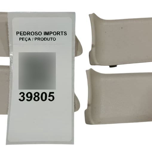Kit Capa Parafuso Maçaneta Porta Corolla Cross Hybrid 23/24 Bege