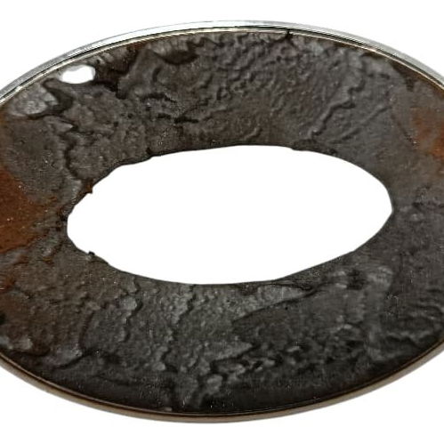 Emblema Parachoque Dianteiro Corolla Cross Hybrid 23/24 Azul-escuro