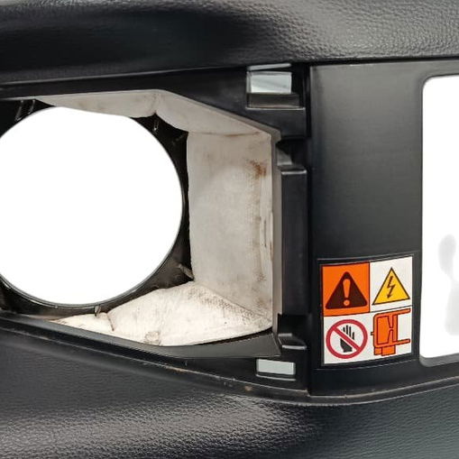 Acabamento Banco Traseiro Corolla Cross Hybrid 23/24 Preto