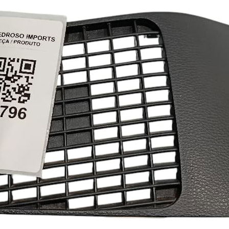 Moldura Filtro Bateria Traseiro Corolla Cross Hybrid 23/24 Preto