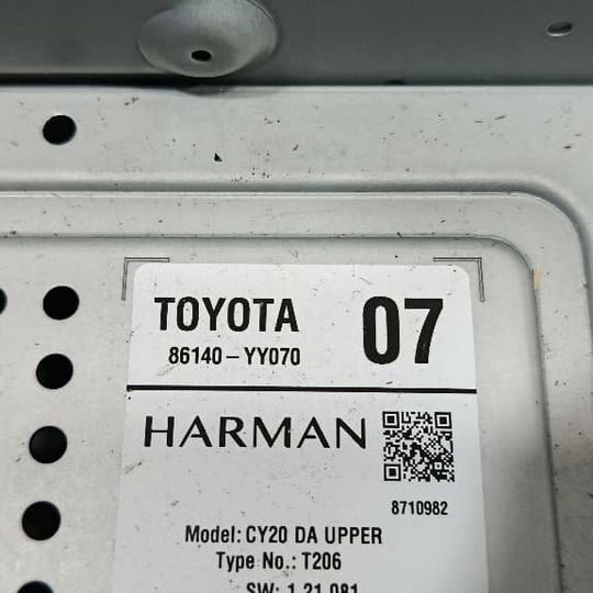 Multimidia Corolla Cross Hybrid 23/24 Preto