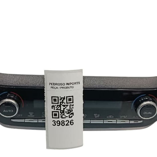 Botão Comando Ar Condic. C/moldura Corolla Cross Hybrid 2023 - Preto