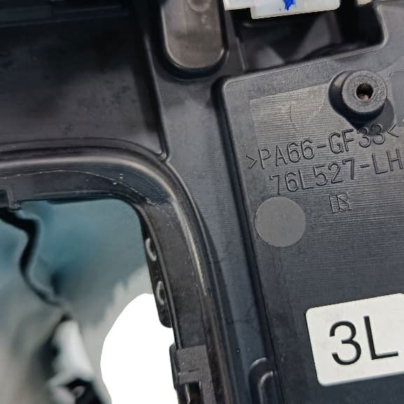 Moldura Alavanca Cambio Automat. C/botões Corolla Cross 2023 Lisa Preto