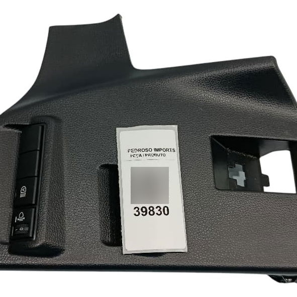 Acabamento Painel Inf. C/botões Regulagem Farol Corolla 2023 - Preto - Animal Print