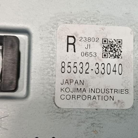 Carregador Usb Traseiro Corolla Cross Hybrid 23/24