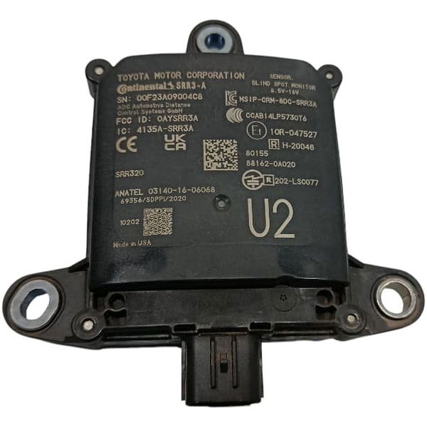 Modulo Sensor Ponto Cego Ecu Corolla Cross Hybrid 23/24
