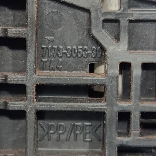 Tampa Capa Polo Positivo Completo Corolla Cross Hybrid 23/24