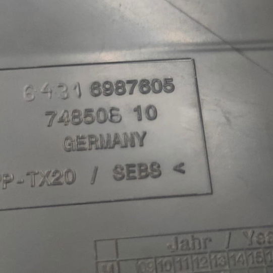 Acabamento Churrasqueira Lado Direito Bmw X5 2006