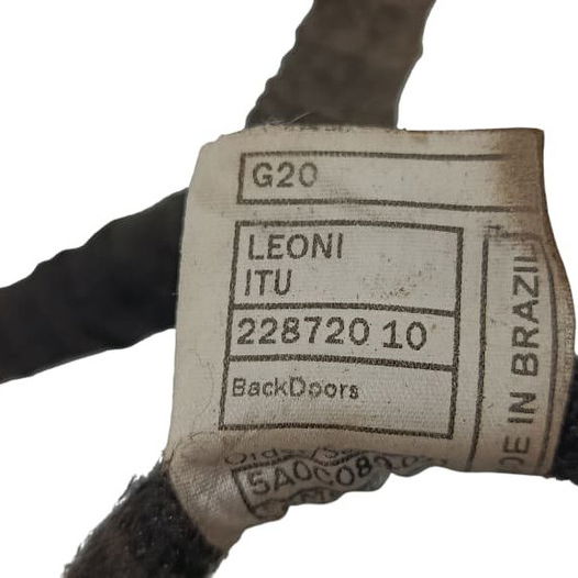 Chicote Porta Traseira Esquerda Bmw 320 2021