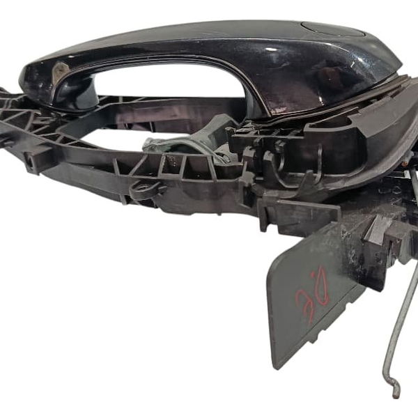 Maçaneta Porta Dianteira Esquerda Bmw 320 2021 Preto Dianteira
