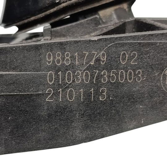 Maçaneta Porta Dianteira Esquerda Bmw 320 2021 Preto Dianteira