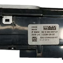 Comando Multifuncional Bmw X3 2019 Preto