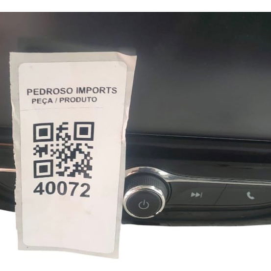 Central Multimídia Chevrolet Tracker 2018 Preto